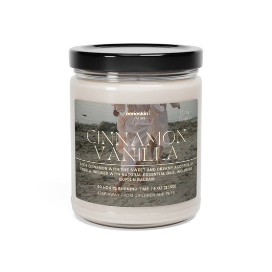 Cinnamon Vanilla 9oz Soy Candle