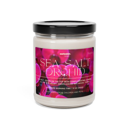 Sea Salt + Orchid 9oz Soy Candle